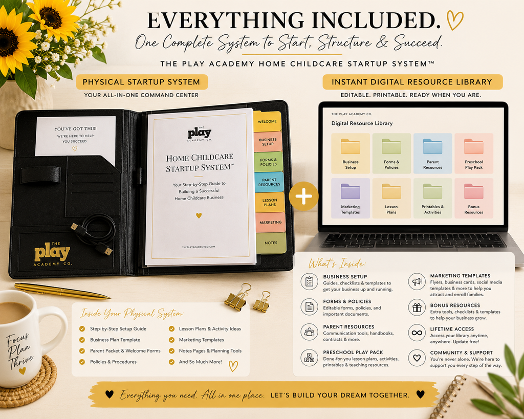 The Play Academy Home Childcare Startup System™