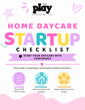 FREE Home Daycare Startup Checklist | Digital Download